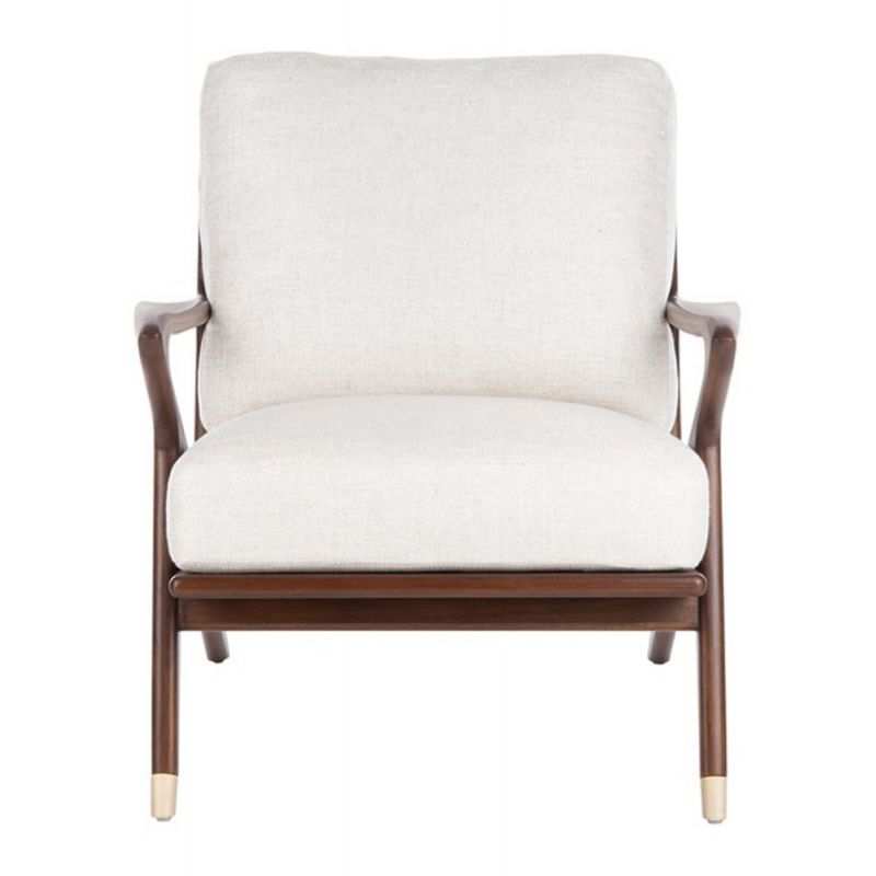 Safavieh - Couture - Killian Mid-Century Chair - Cream - SFV9015A