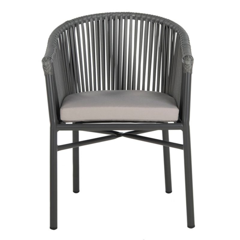 Safavieh - Kofi Rope Chair - Grey  (Set of 2) - PAT4025A-SET2