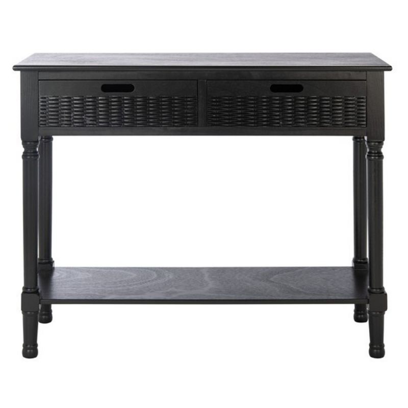 Safavieh - Landers 2Drw Console Table - Black - CNS5710B