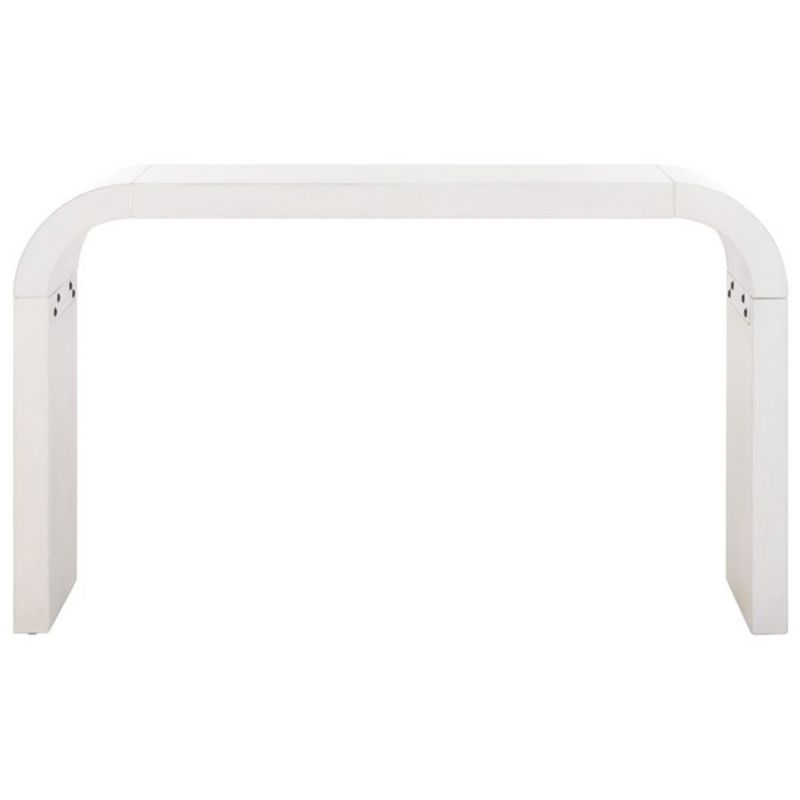 Safavieh - Liasonya Curved Console Table - White Washed - CNS6604B