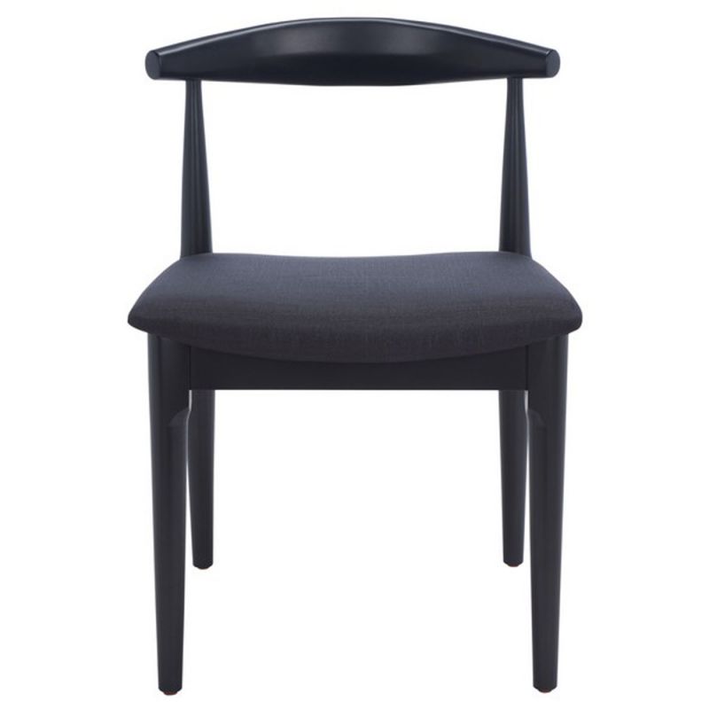 Safavieh - Lionel Retro Dining Chair - Black  (Set of 2) - DCH1003B-SET2