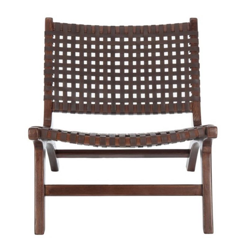 Safavieh - Luna Accent Chair - Brown - Brown - ACH1002C