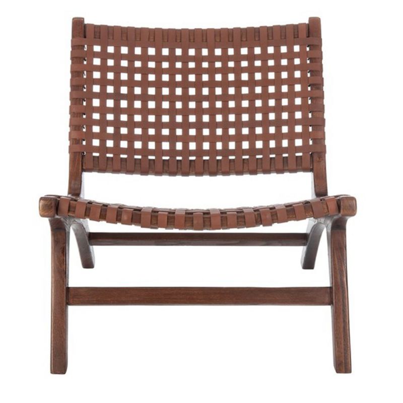 Safavieh - Luna Accent Chair - Cognac - Brown - ACH1002B