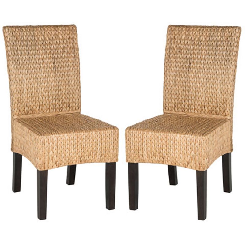 Safavieh - Luz Dining Chair - Natural  (Set of 2) - SEA8016A-SET2