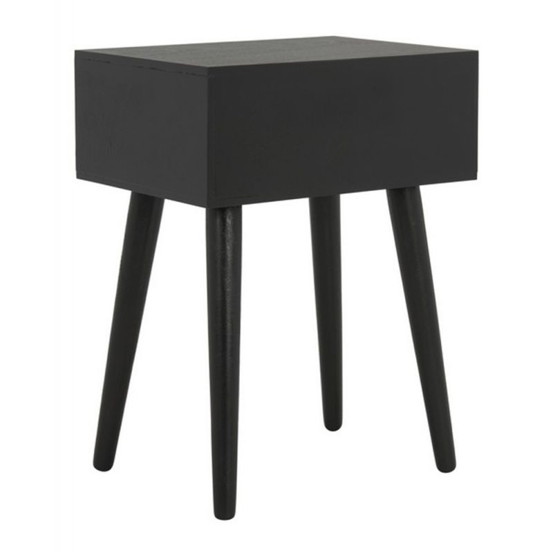 Safavieh - Lyle One Drawer Side Table - Black - ACC5702D