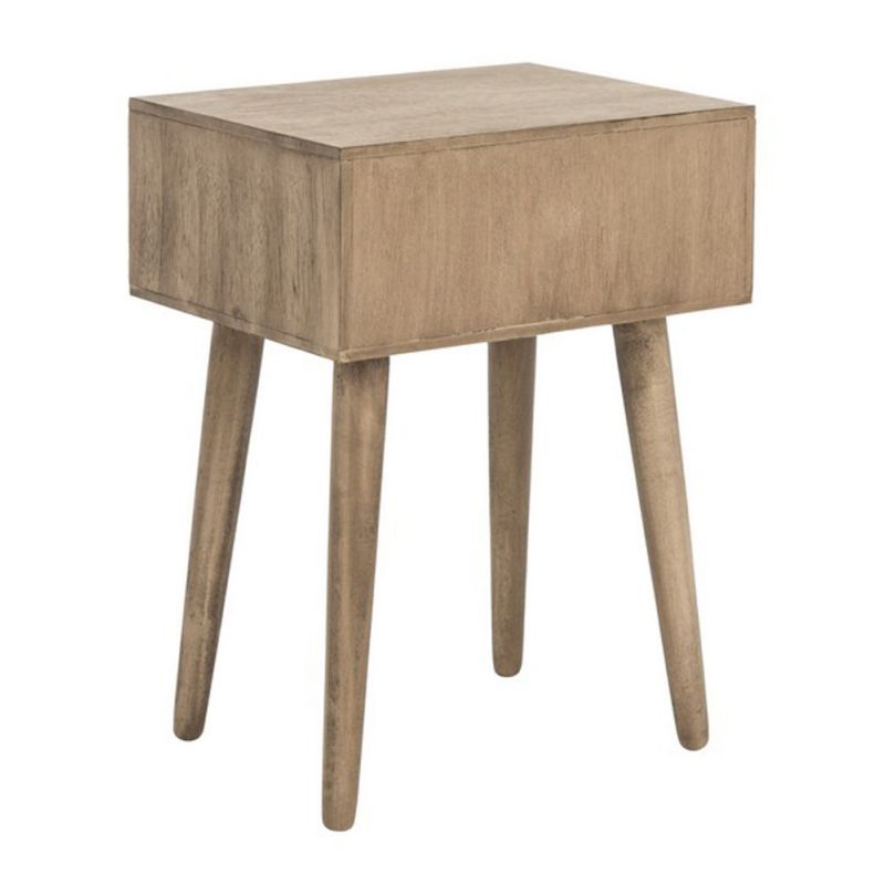 Safavieh - Lyle One Drawer Side Table - Light Brown - ACC5702B