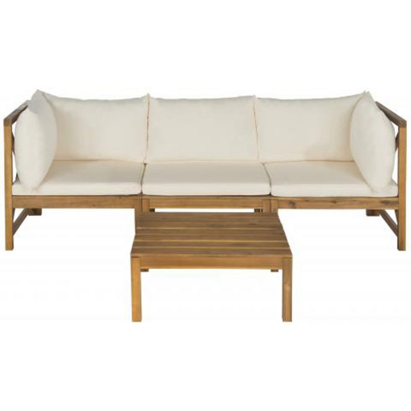 Safavieh - Lynwood Outdoor Sectional - Natural - Beige - PAT6713A