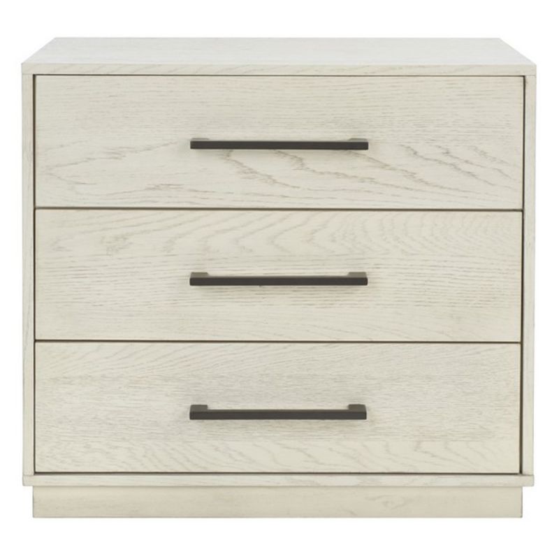 Safavieh - Couture - Mallory 3 Drawer Nightstand - White Washed - SFV2119B