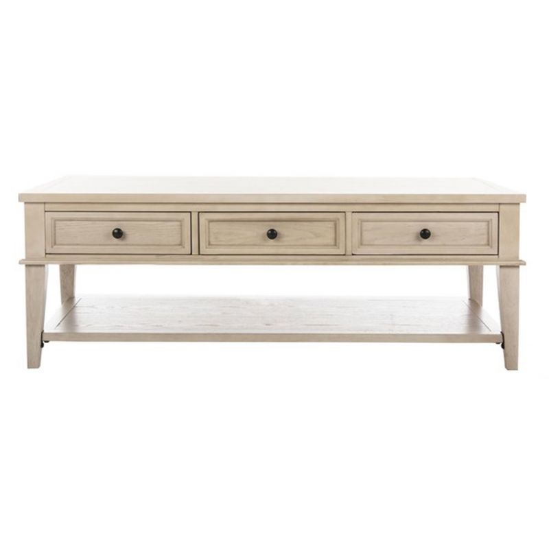 Safavieh - Manelin Coffee Table - White Washed - AMH6642B