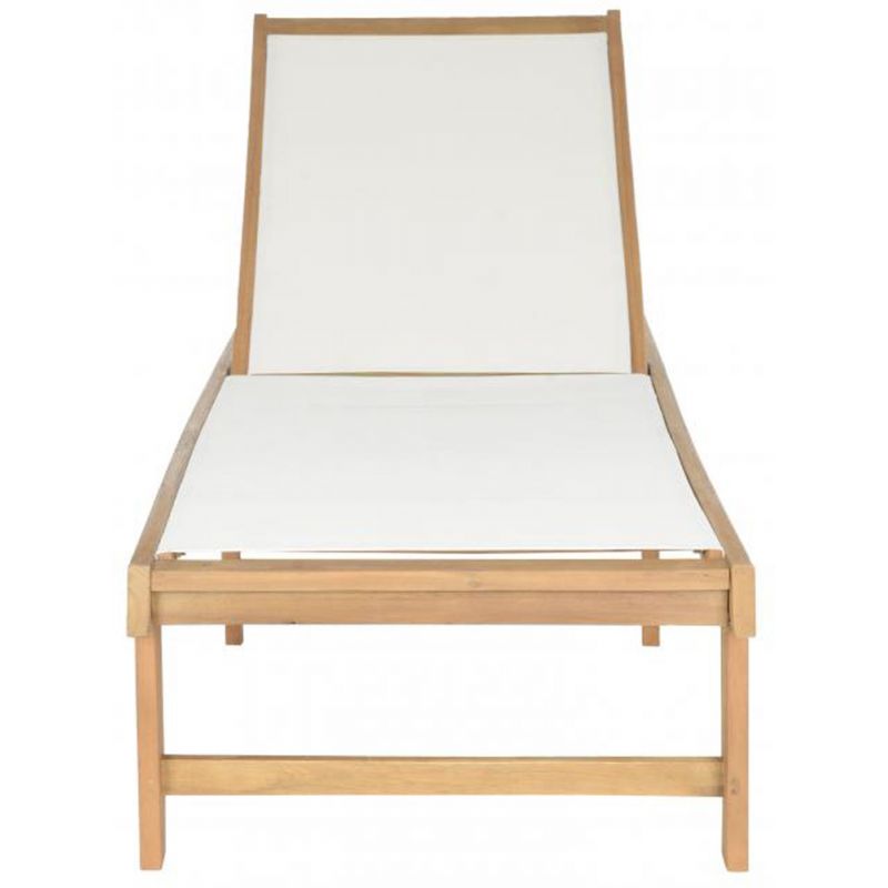 Safavieh - Manteca Lounge Chair - Natural - White - PAT6708A