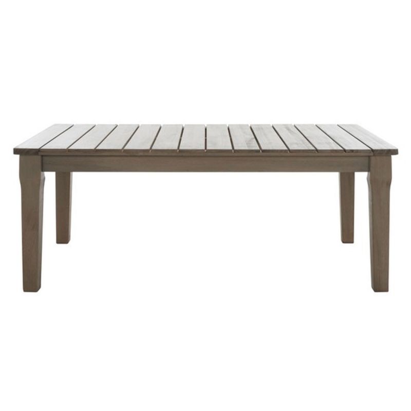 Safavieh - Couture - Martinique Patio Coffee Table - Light Grey - CPT1014B