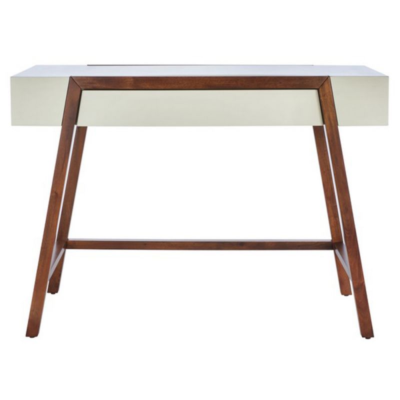 Safavieh - Marwood Desk - White - Brown - DSK5012A