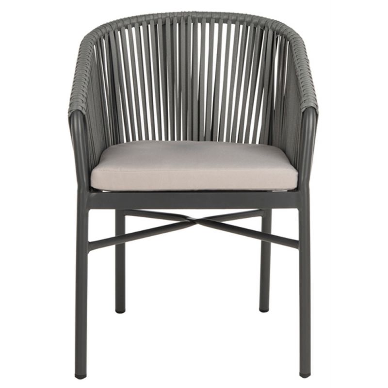 Safavieh - Matteo Rope Chair - Grey  (Set of 2) - PAT4022A-SET2