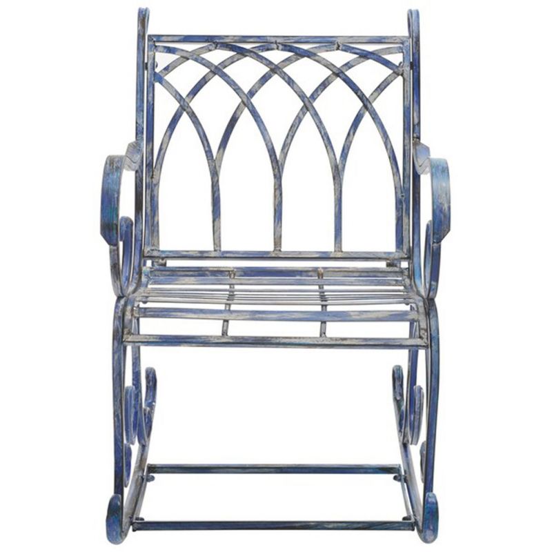 Safavieh - Medrano Rocking Chair - Mossy Blue  - PAT5030C