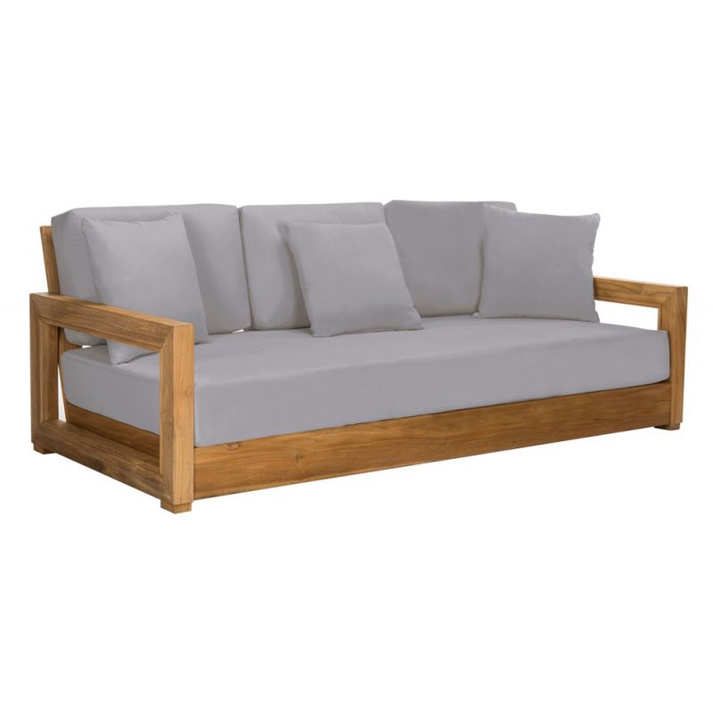 Safavieh - Couture - Montford 3-Seat Bench - Grey - CPT1004C-CASING