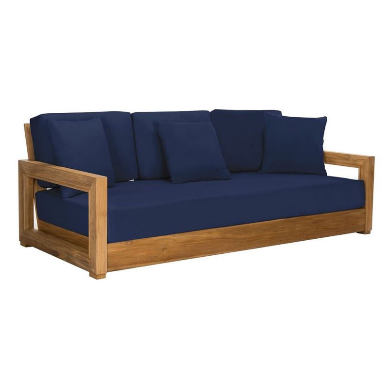 Safavieh - Couture - Montford 3-Seat Bench - Navy - CPT1004B-CASING