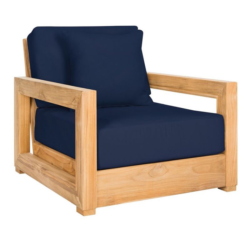 Safavieh - Couture - Montford Armchair - Navy - CPT1000B-CASING