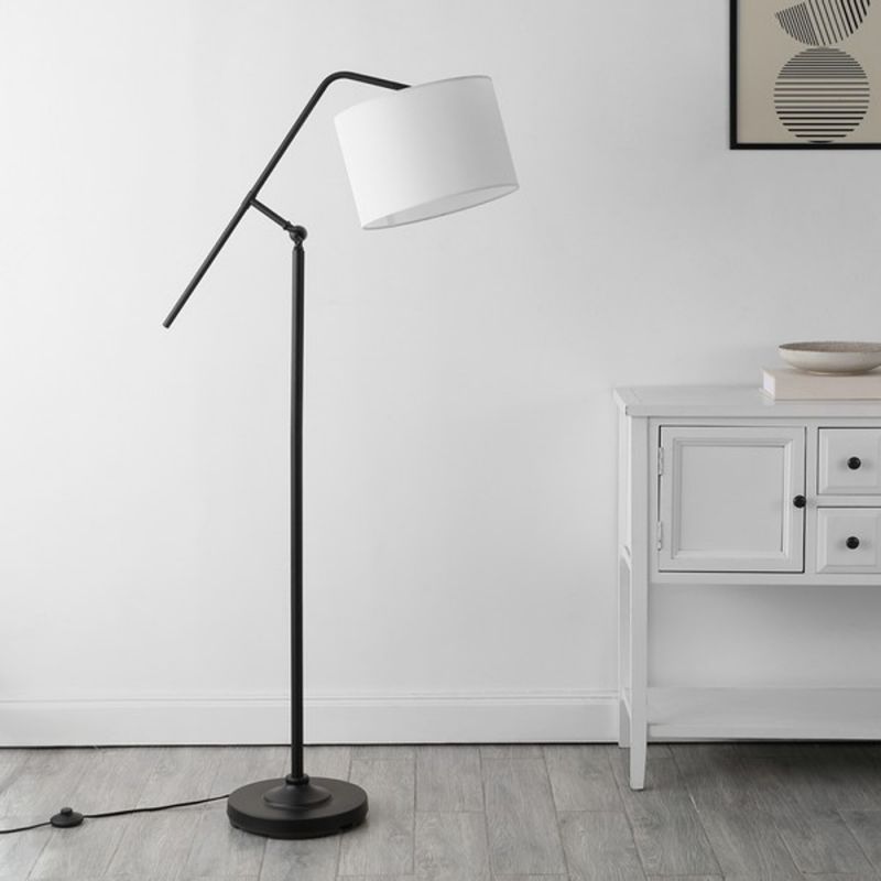 Safavieh - Newbrook 62.5 Inch Floor Lamp - Black - FLL4131A