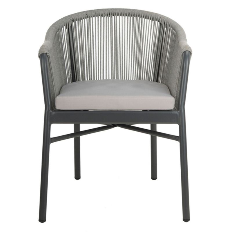 Safavieh - Nicolo Rope Chair - Grey  (Set of 2) - PAT4027A-SET2