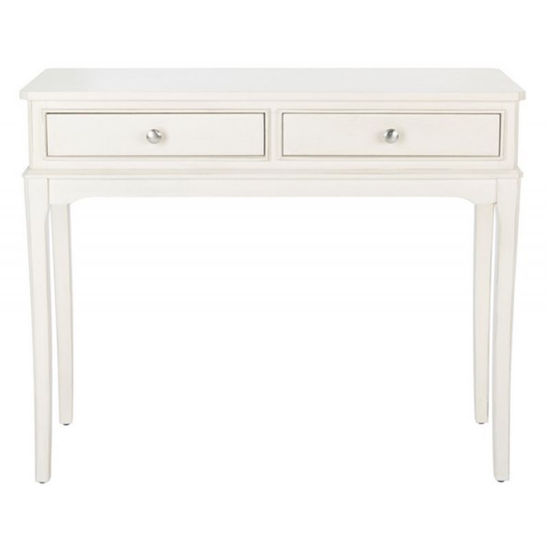 Safavieh - Opal 2Drw Console Table - Distressed - White - CNS5726A