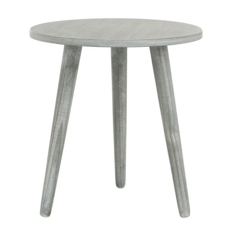 Safavieh - Orion Round Accent Table - Slate - Grey - ACC5700C