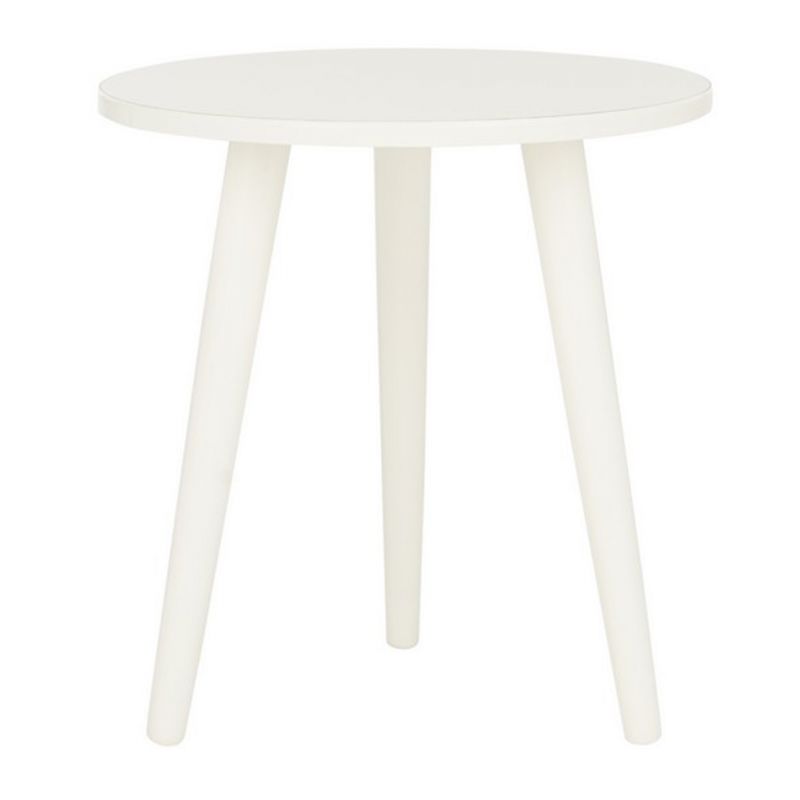 Safavieh - Orion Round Accent Table - Vintage White - ACC5700A