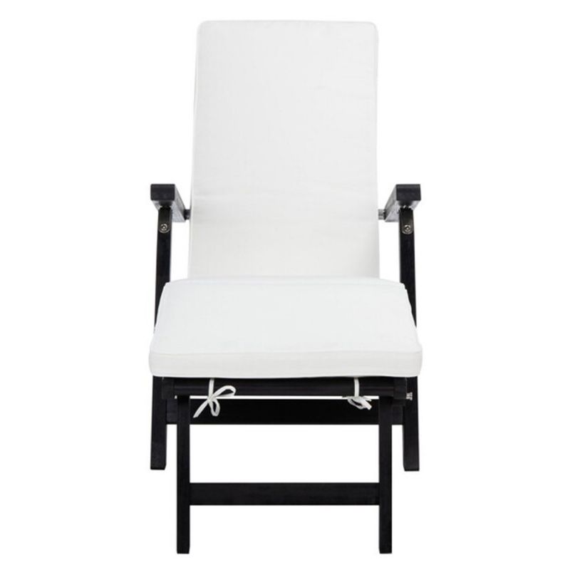 Safavieh - Palmdale Lounge Chair - Black - Beige - PAT7015G
