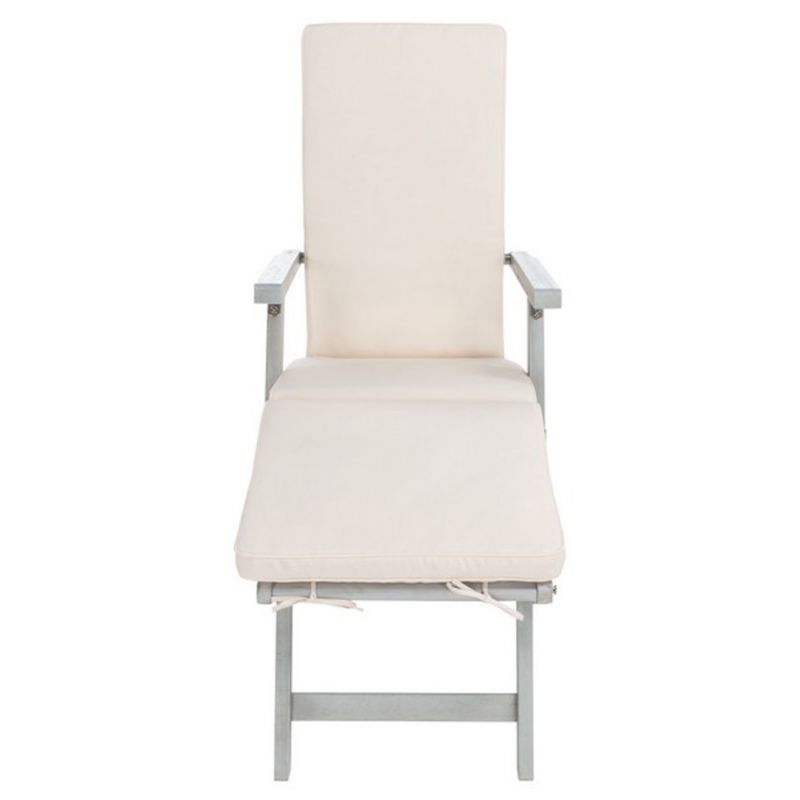 Safavieh - Palmdale Lounge Chair - Grey - Beige - PAT7015D