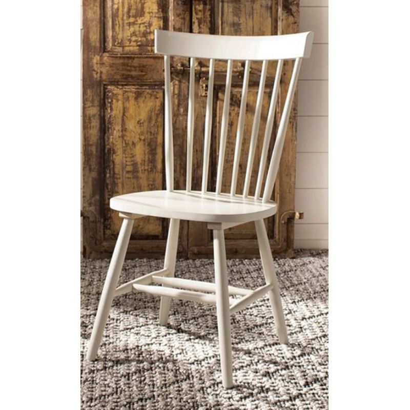 Safavieh - Parker Spindel Side Chair - Off White  (Set of 2) - AMH8500E-SET2