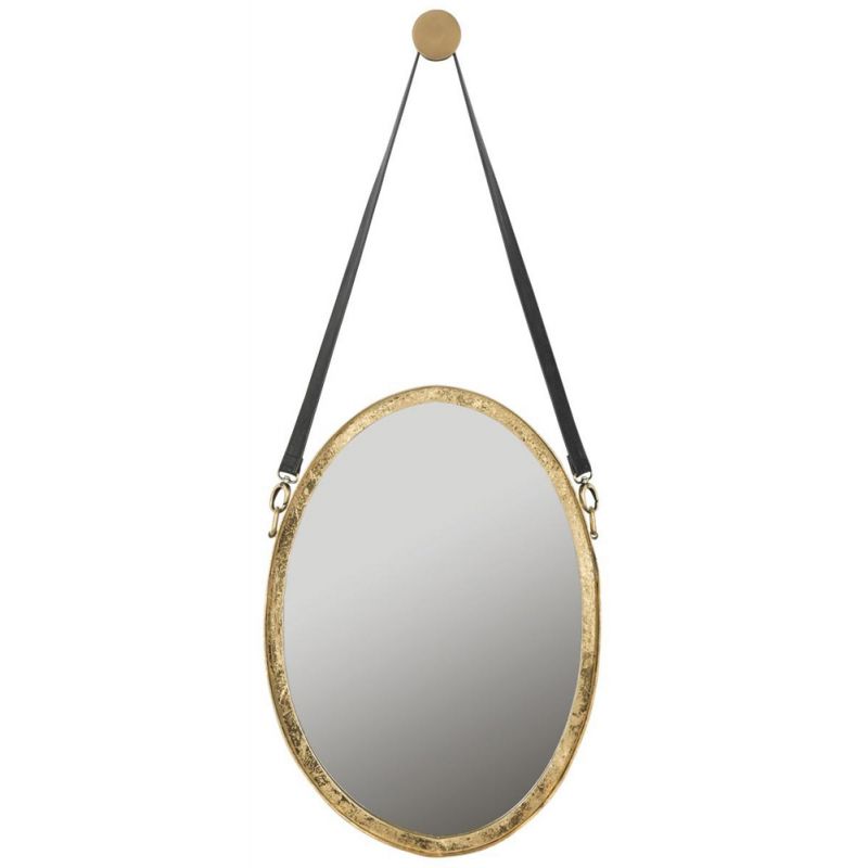 Safavieh - Pembroke Strap Mirror - Antique Gold - MIR4066A