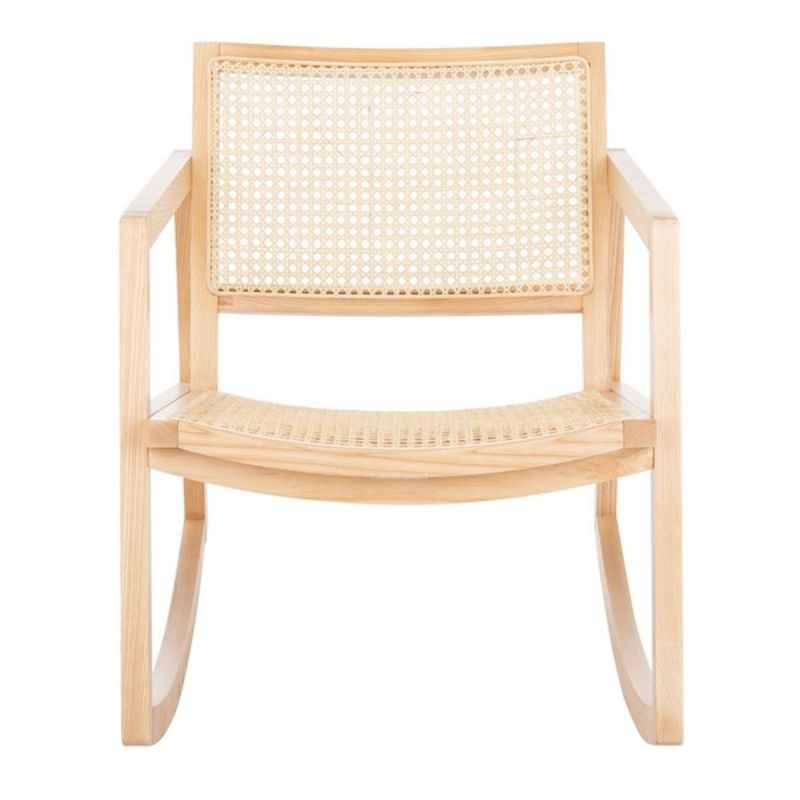 Safavieh - Couture - Perth Rattan Rocking Chair - Natural - SFV4103B