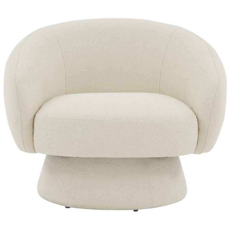 Safavieh - Couture - Petryna Boucle Accent Chair - Creme - SFV4822B
