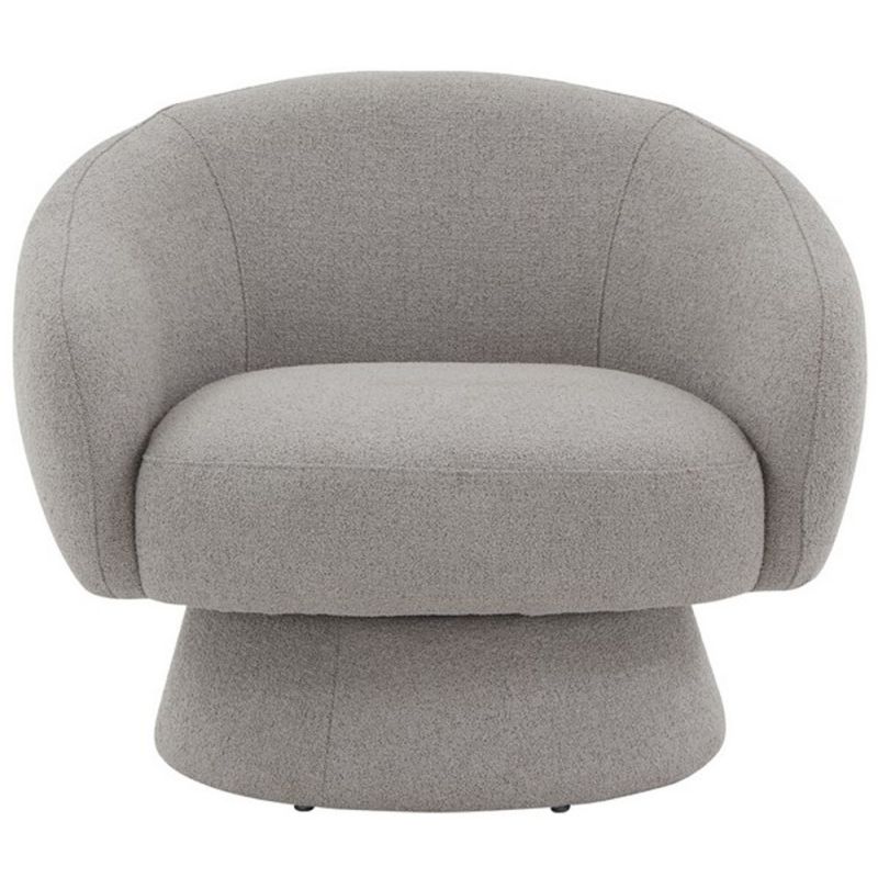 Safavieh - Couture - Petryna Boucle Accent Chair - Grey - SFV4822C