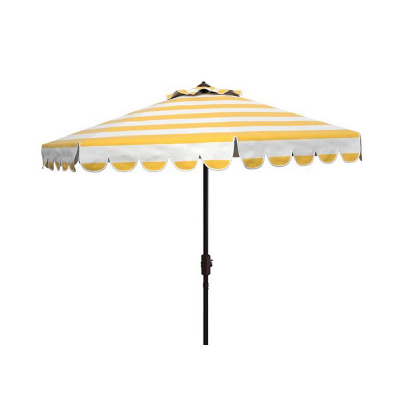 Safavieh - Ramona 9Ft Crank Umbrella - Orange - PAT8011O