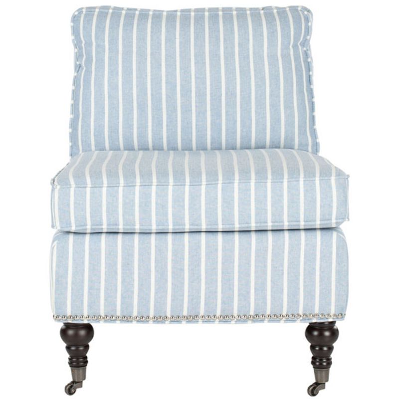 Safavieh - Randy Slipper Chair - Blue - White - MCR4584G