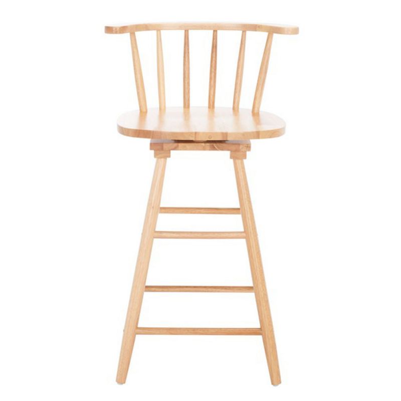Safavieh - Ray Swivel Counter Stool - Natural - BST1402D