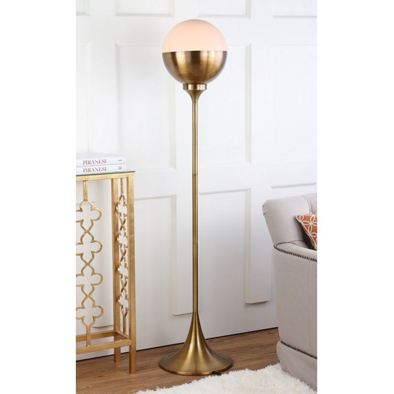 Safavieh - Renato Floor Lamp - Brass - FLL4006A