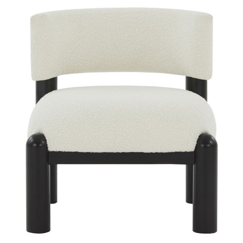 Safavieh - Couture - Rosabryna Accent Chair - Ivory - Black - SFV5074D