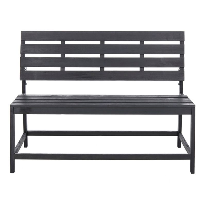 Safavieh - Ruben Balcony Bench And Table - Dark Slate Gray - PAT6753B