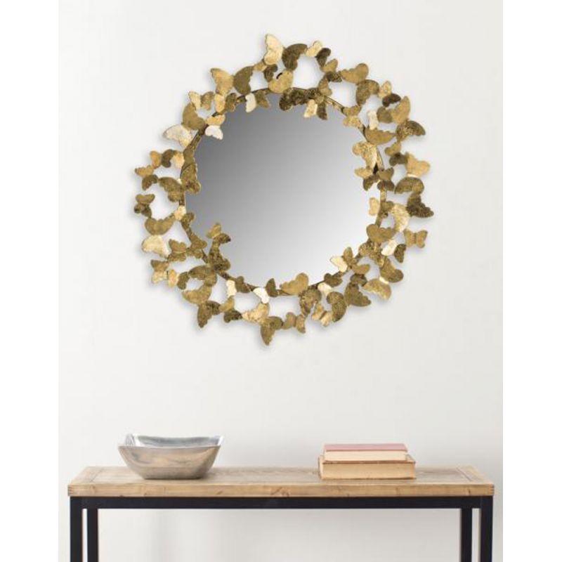 Safavieh - Ruthie Butterfly Mirror - Gold - MIR4083A