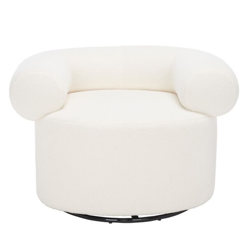 Safavieh - Couture - Sadie Swivel Accent Chair - Ivory - SFV5045A