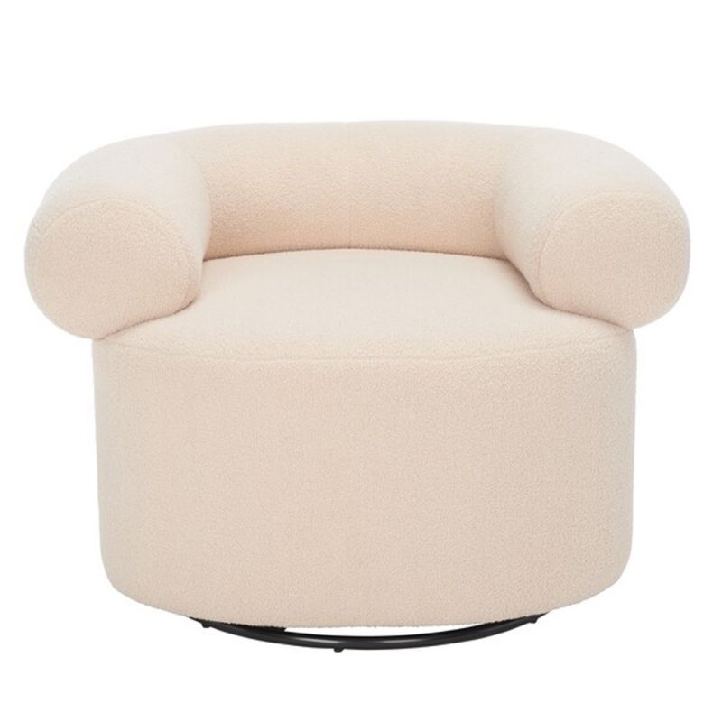 Safavieh - Couture - Sadie Swivel Accent Chair - Sand - SFV5045B