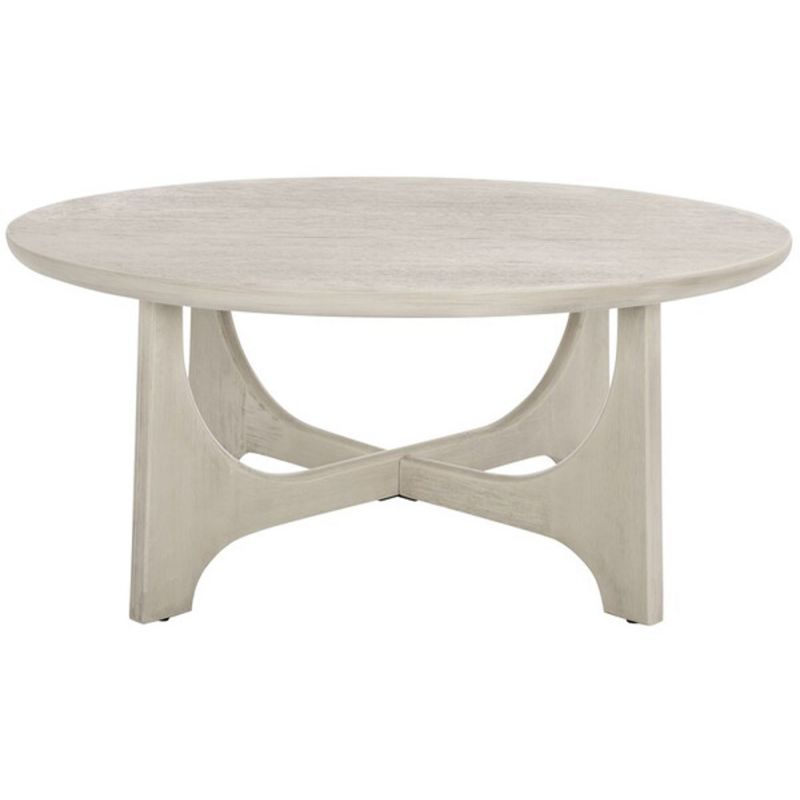 Safavieh - Couture - Sasha Wood Coffee Table - White Washed - SFV2128A