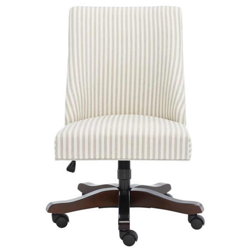 Safavieh - Scarlet Desk Chair - Beige Stripe  - MCR1028C