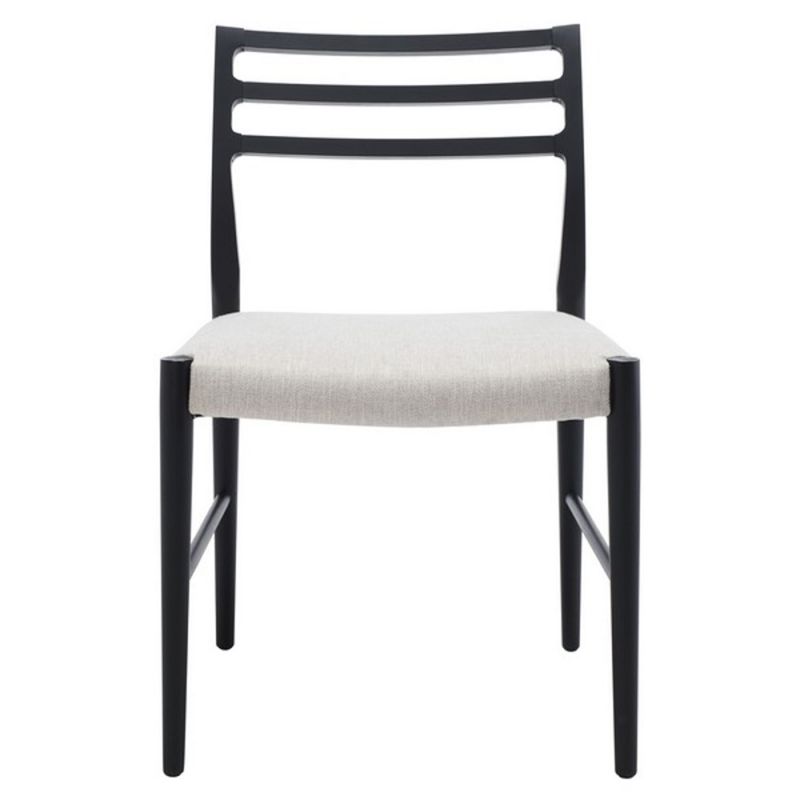 Safavieh - Couture - Shaylyn Dining Chair - Taupe - Black - SFV5026A