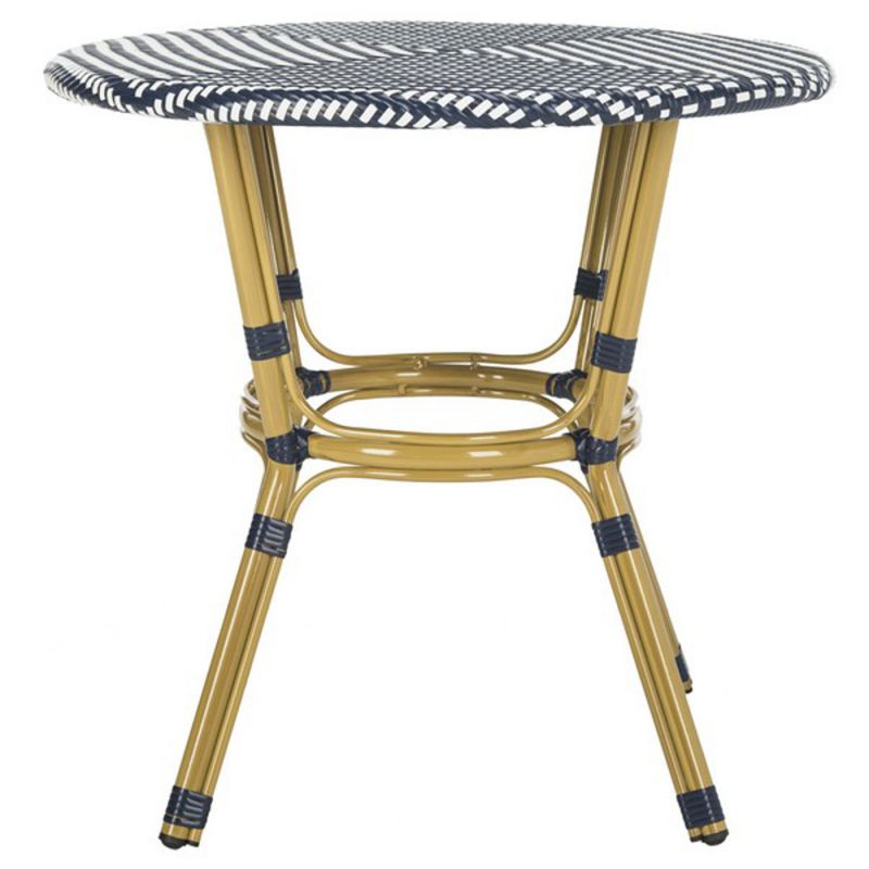 Safavieh - Sidford Bistro Table - Navy - White - PAT4012A
