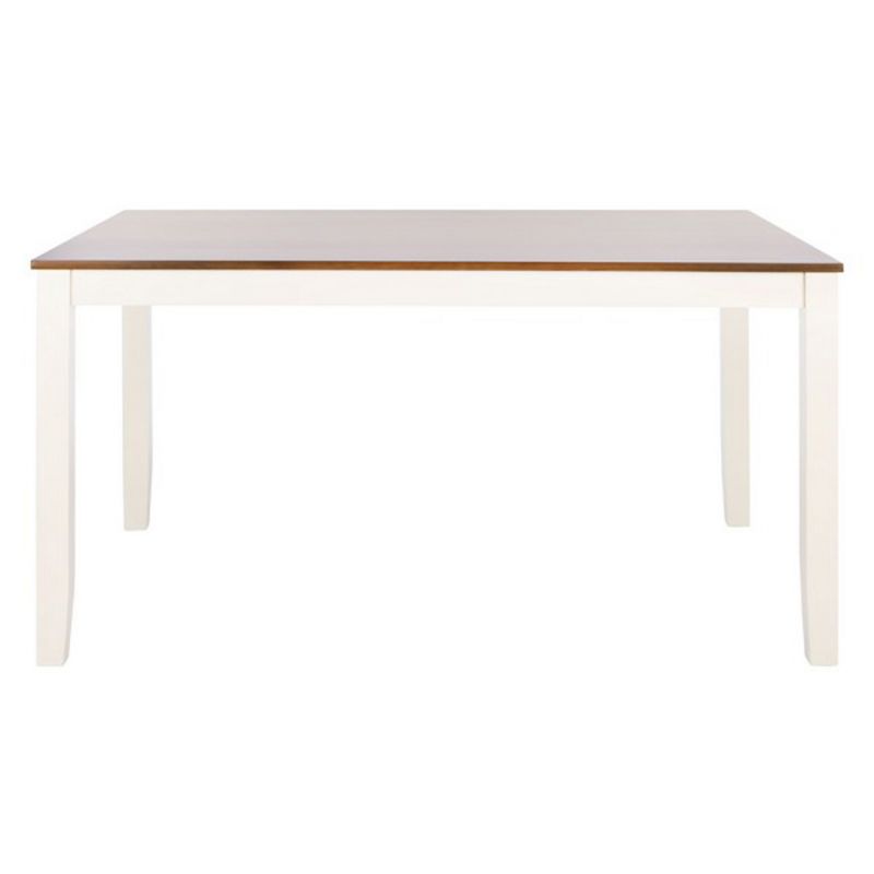 Safavieh - Silio Rectangle Dining Table - White - Natural - DTB9213A