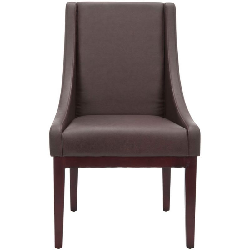 Safavieh - Sloping Arm Chair - Brown - MCR4500C