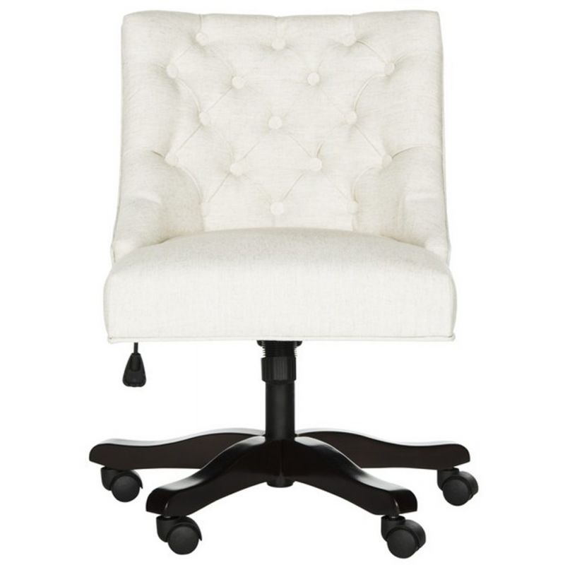 Safavieh - Soho Tufted Swivel Desk Chair - Creme - MCR1030A