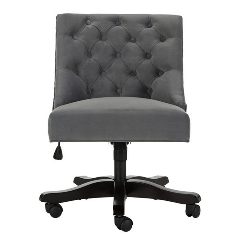 Safavieh - Soho Tufted Swivel Desk Chair - Grey - MCR1030B